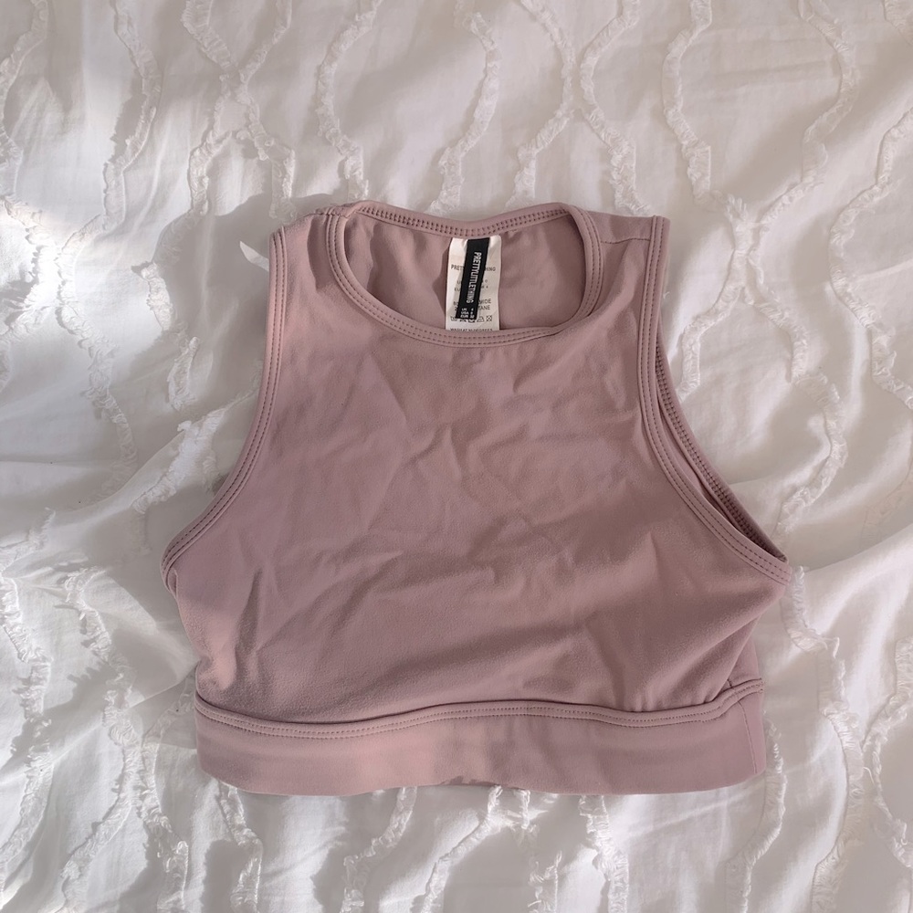 pretty little thing sports bra top